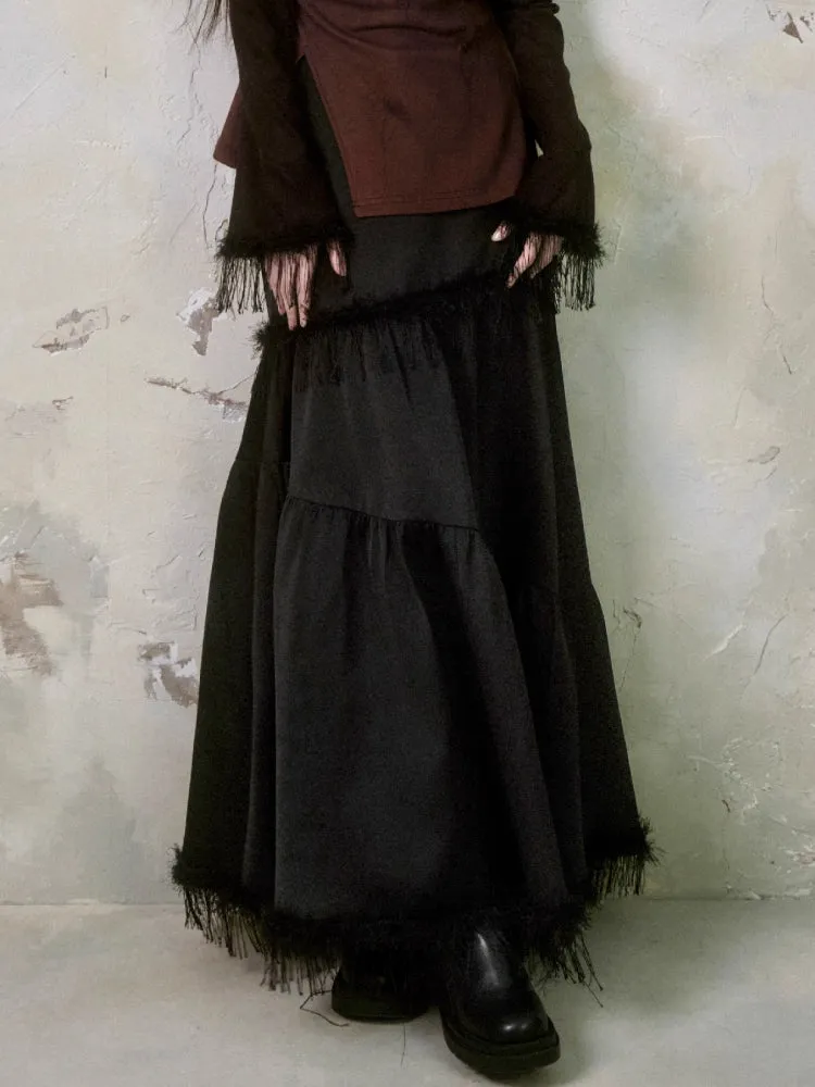 A-line irregular skirt【s0000006407】
