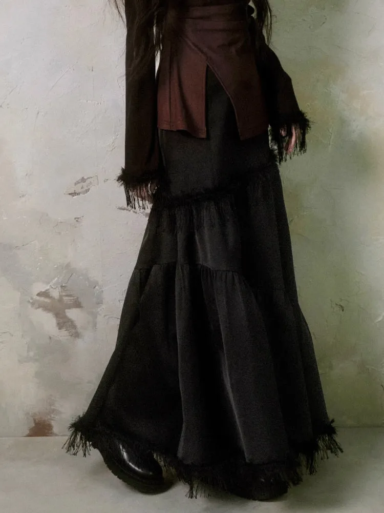 A-line irregular skirt【s0000006407】