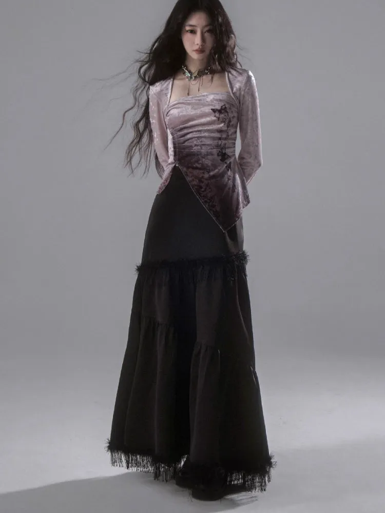 A-line irregular skirt【s0000006407】