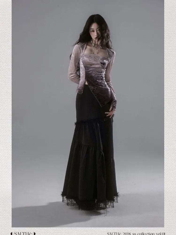 A-line irregular skirt【s0000006407】
