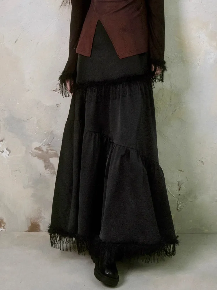 A-line irregular skirt【s0000006407】