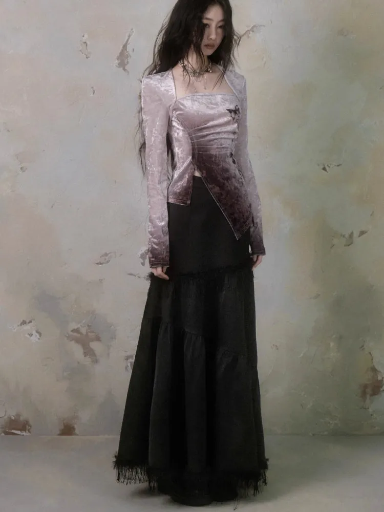 A-line irregular skirt【s0000006407】