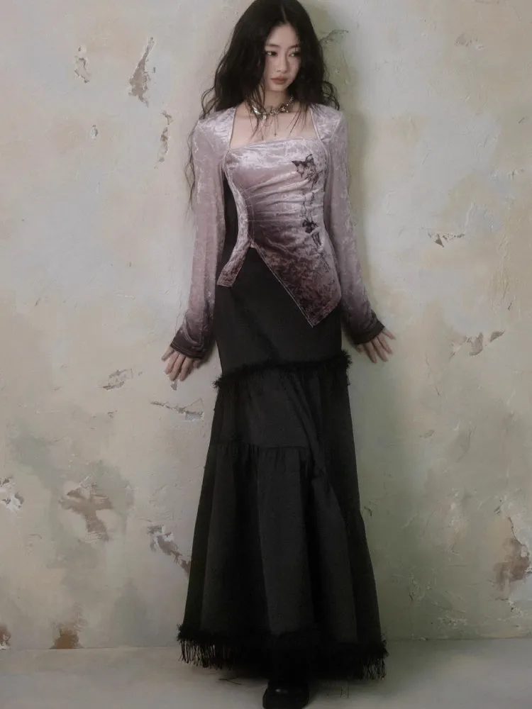 A-line irregular skirt【s0000006407】