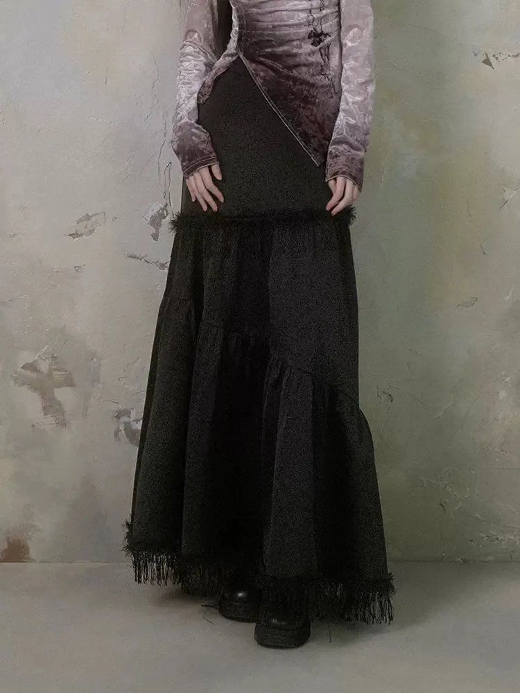 A-line irregular skirt【s0000006407】