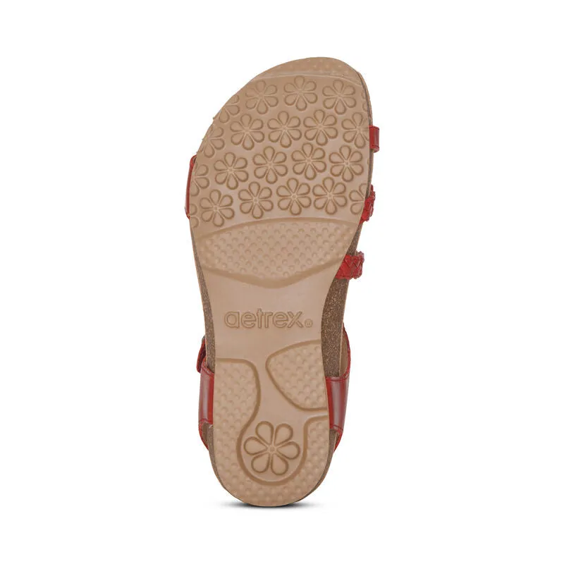 Aetrex Women's JILLIAN SC368W RED