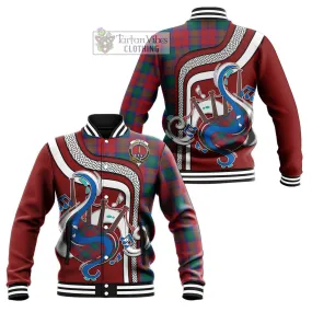 Affleck Tartan Baseball Jacket with Epic Bagpipe Style