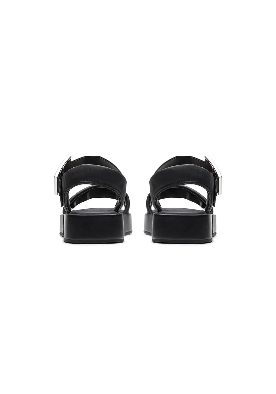 Alda Strap Sandal - Black