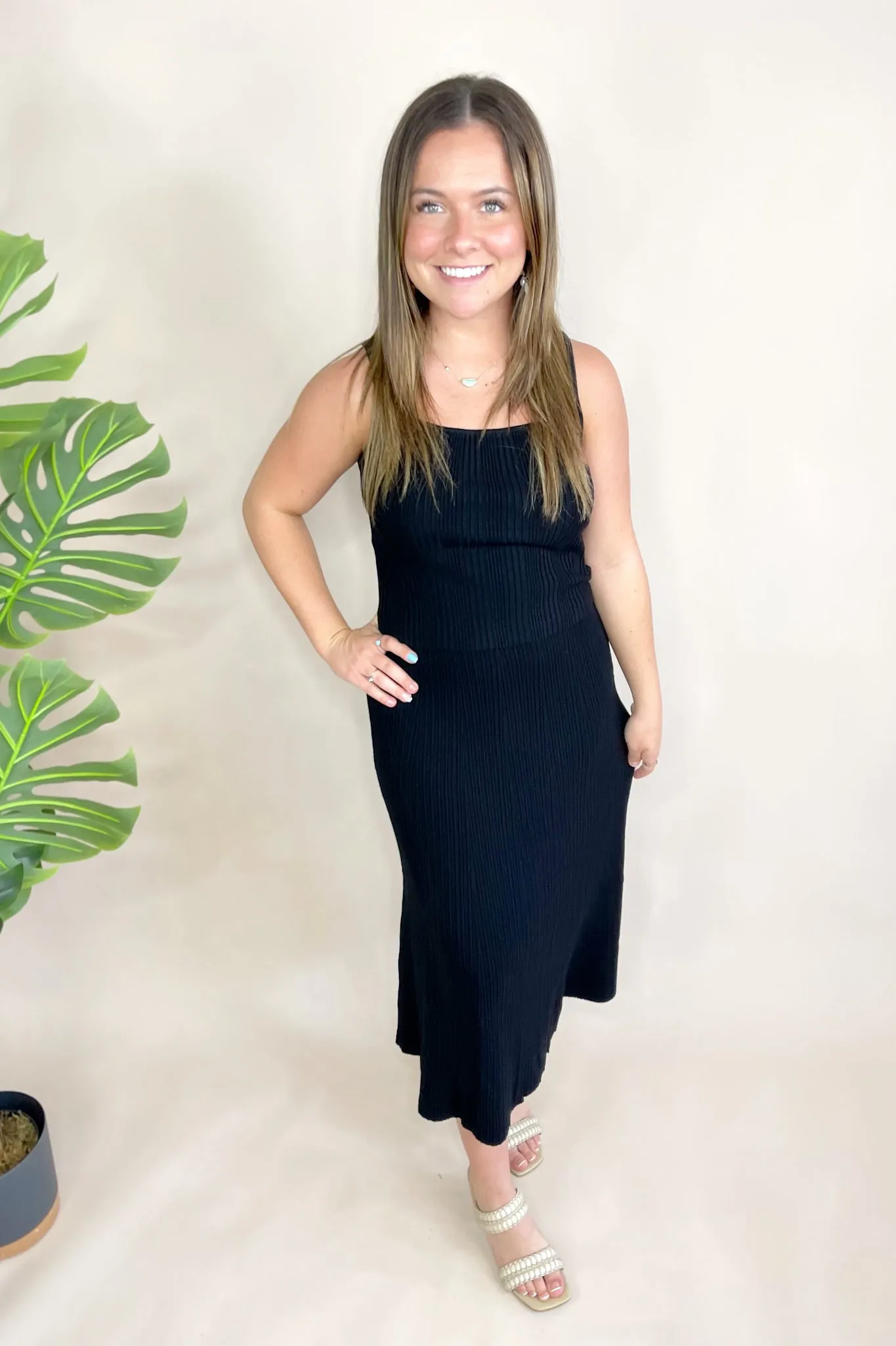 Ashleigh Knit Ribbed Skirt