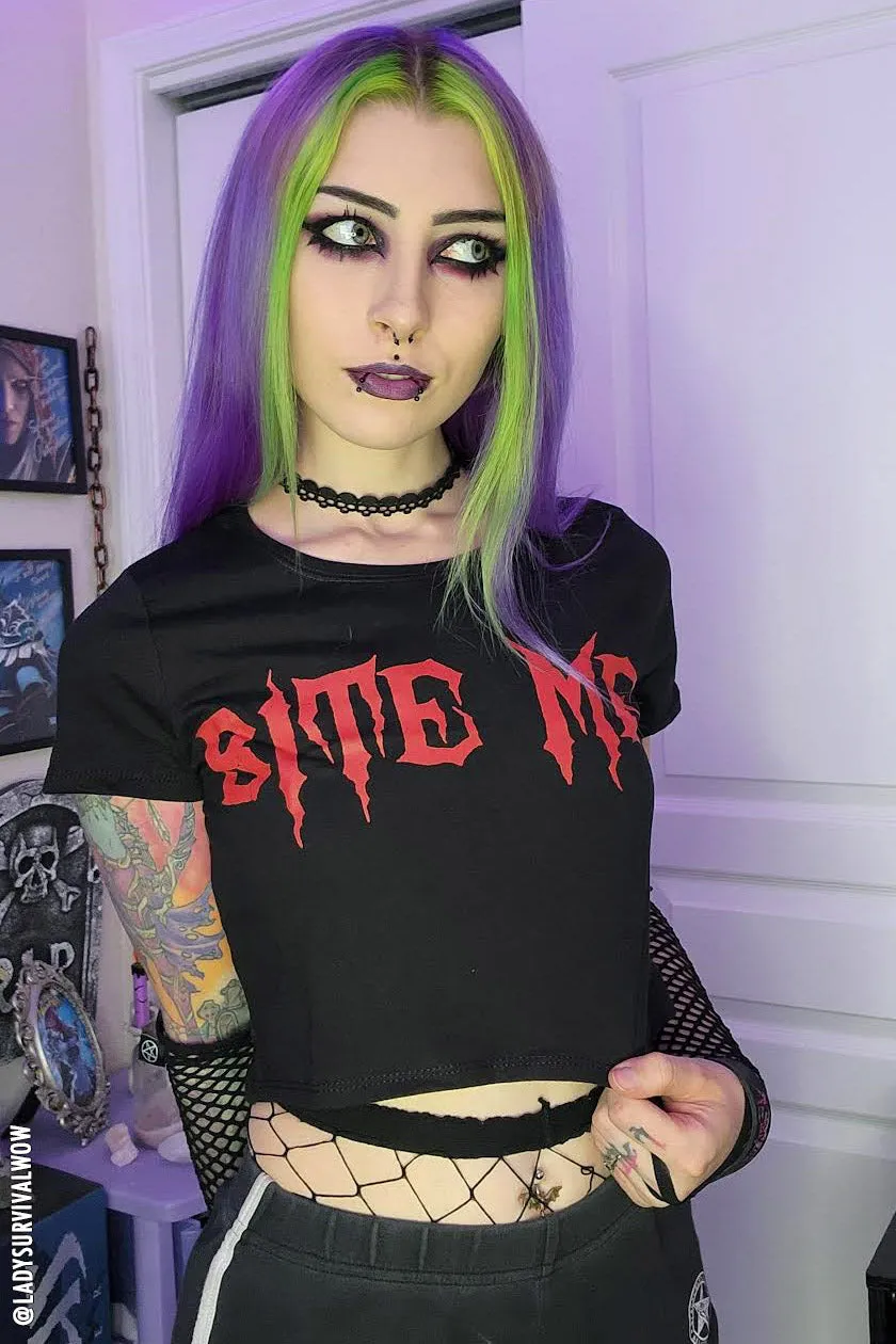 Bite Me Crop Top