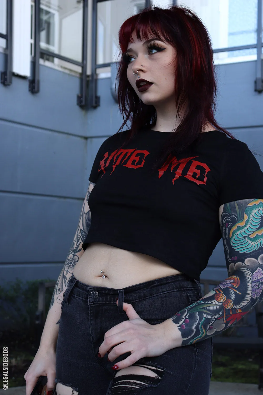 Bite Me Crop Top