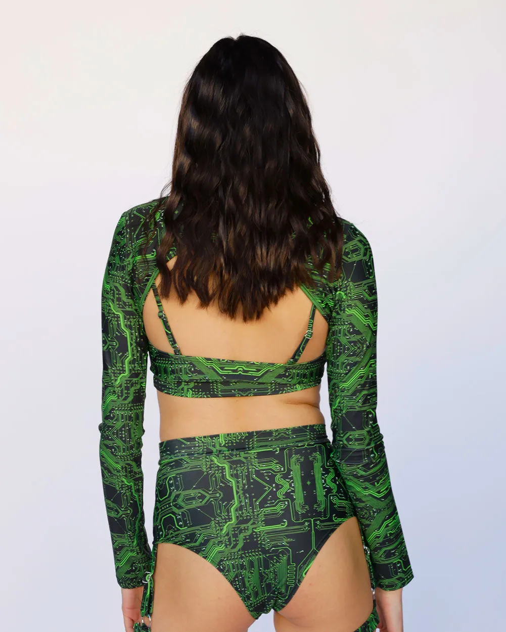 Cyber Matrix Ultra Crop Top