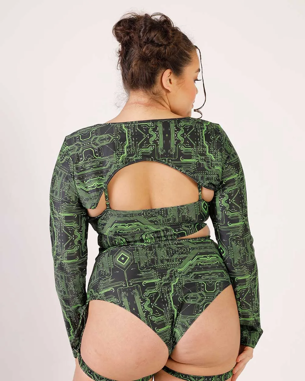 Cyber Matrix Ultra Crop Top