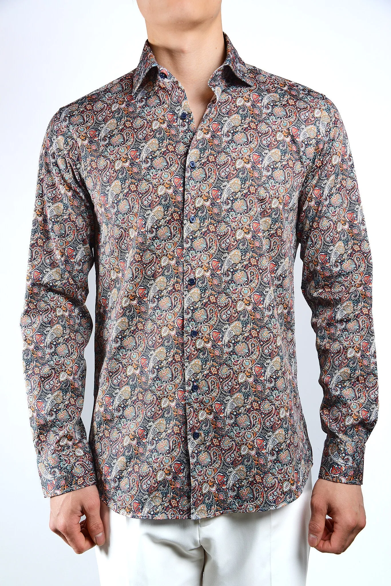 EURO SATEEN LS SPORT SHIRT