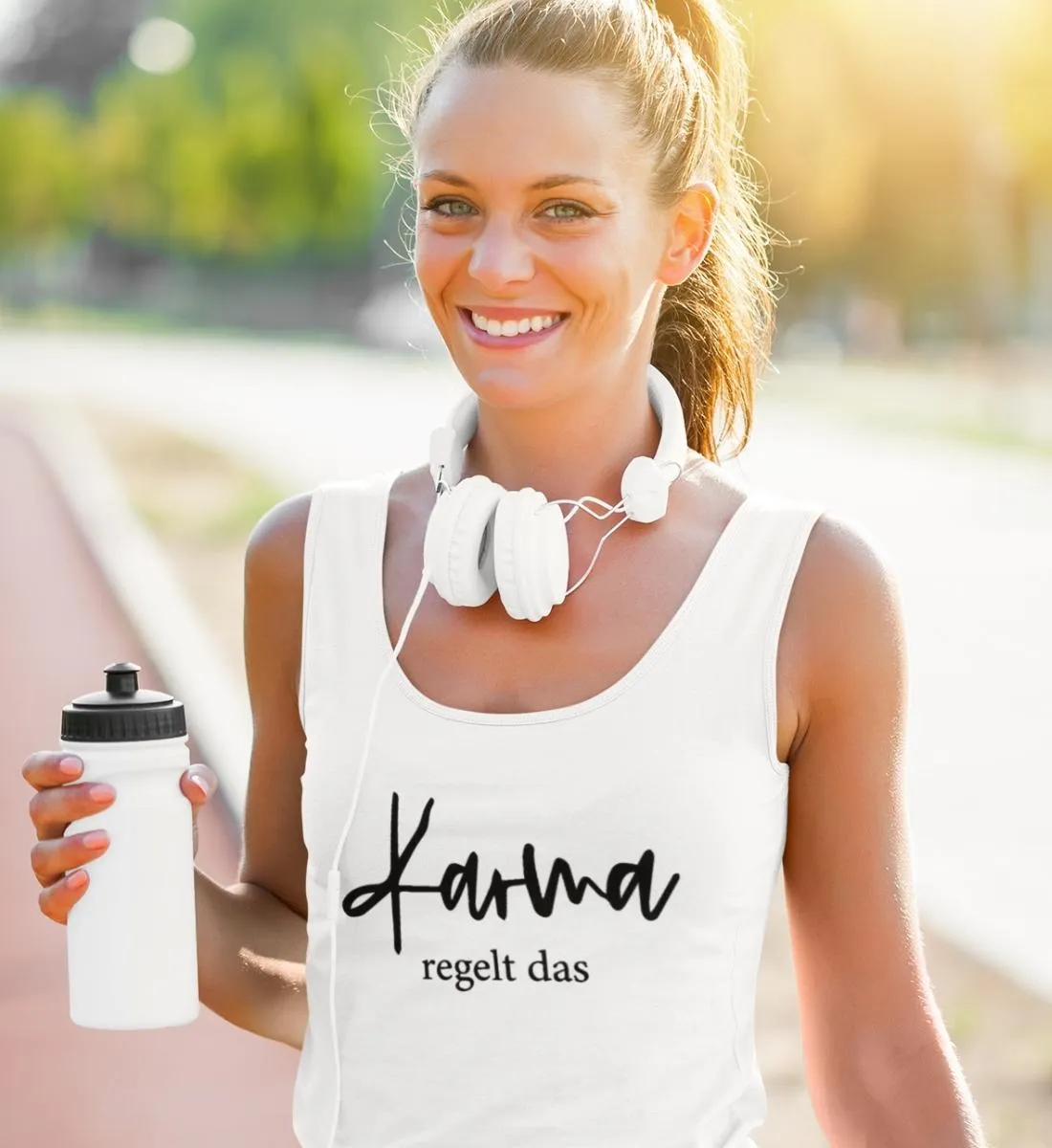Karma regelt das 100% Bio Tank Top