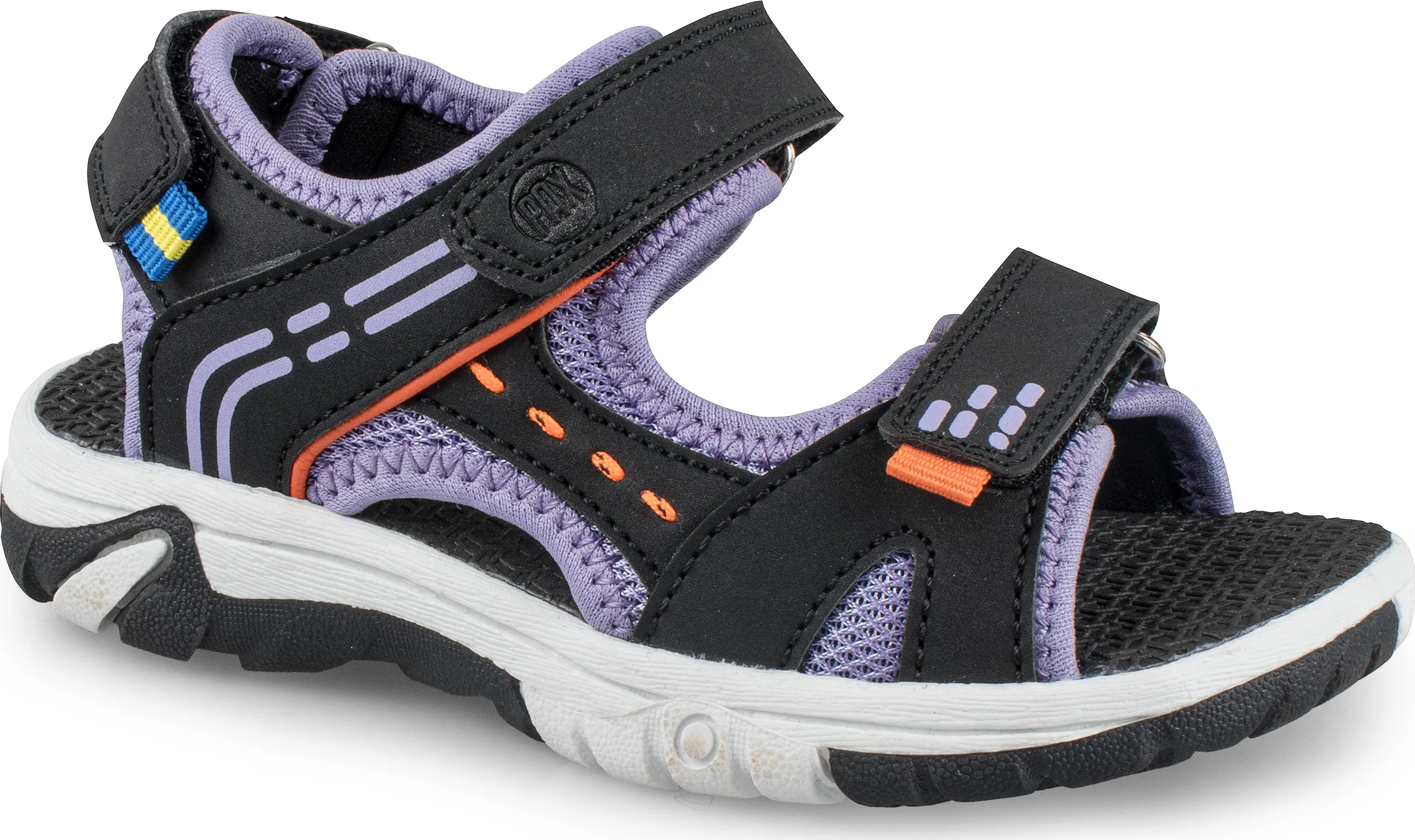 Pax Kids&#x27; Went Sandal Black/Purple | Buy Pax Kids&#x27; Went Sandal Black/Purple here | Outnorth